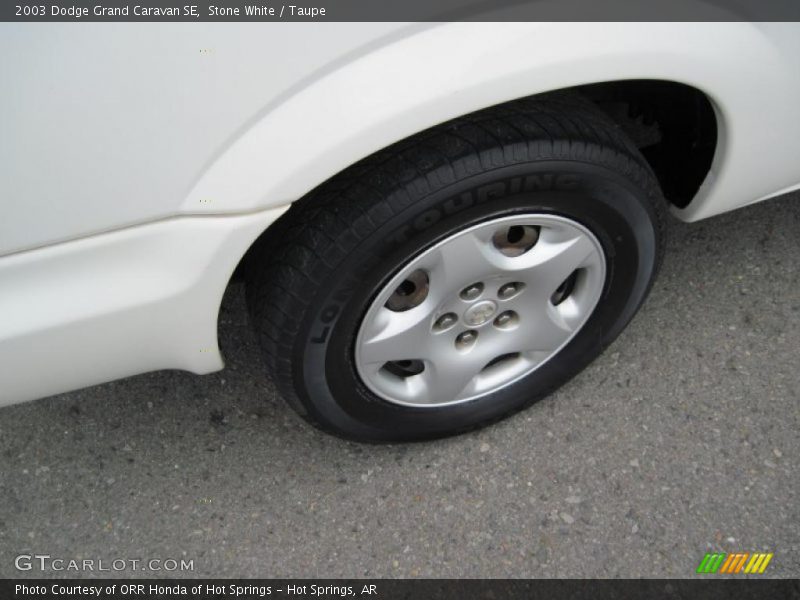 Stone White / Taupe 2003 Dodge Grand Caravan SE