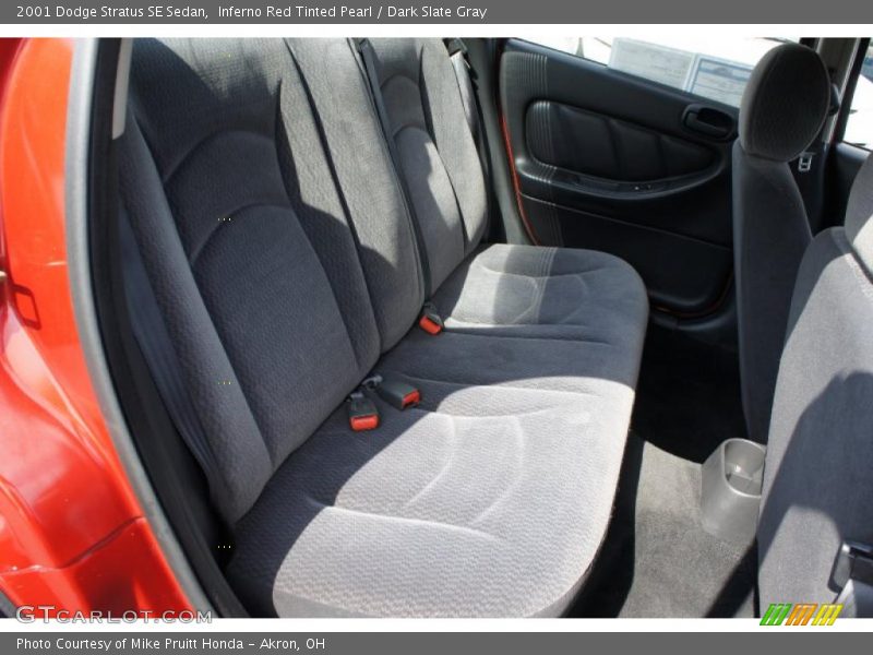 Inferno Red Tinted Pearl / Dark Slate Gray 2001 Dodge Stratus SE Sedan