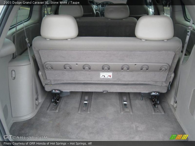 Stone White / Taupe 2003 Dodge Grand Caravan SE
