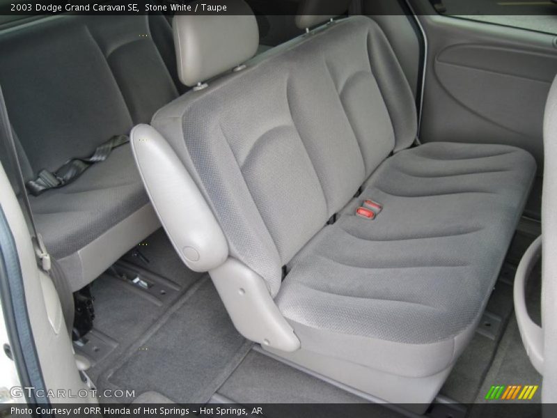 Stone White / Taupe 2003 Dodge Grand Caravan SE