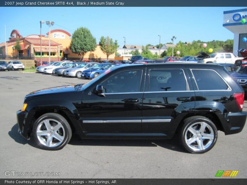 Black / Medium Slate Gray 2007 Jeep Grand Cherokee SRT8 4x4