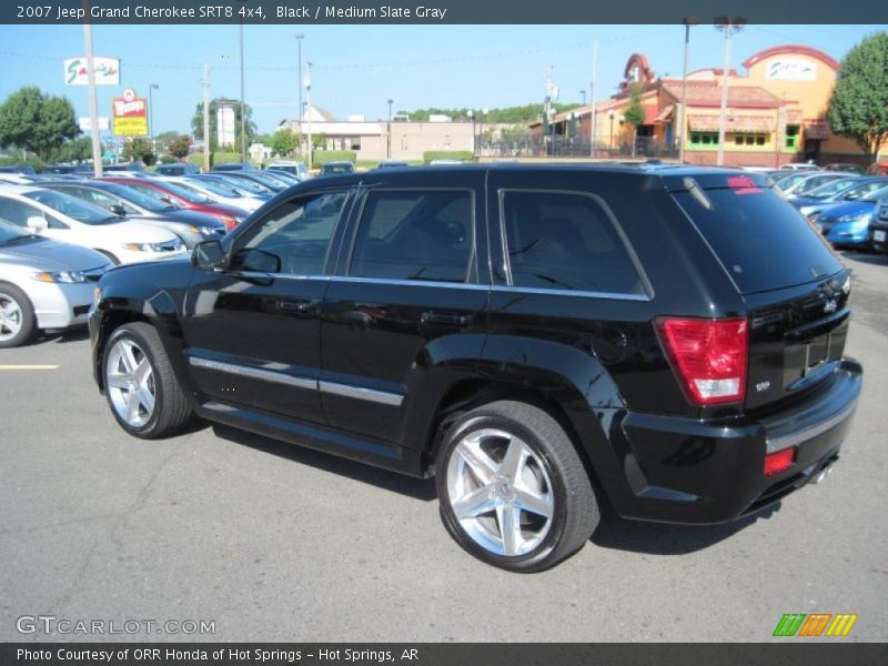 Black / Medium Slate Gray 2007 Jeep Grand Cherokee SRT8 4x4