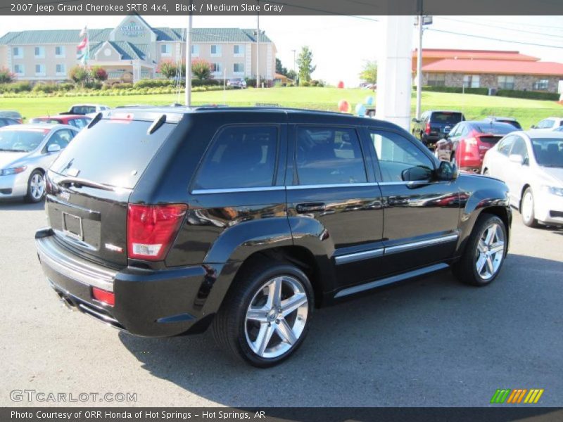 Black / Medium Slate Gray 2007 Jeep Grand Cherokee SRT8 4x4