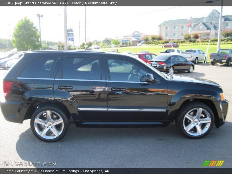 Black / Medium Slate Gray 2007 Jeep Grand Cherokee SRT8 4x4
