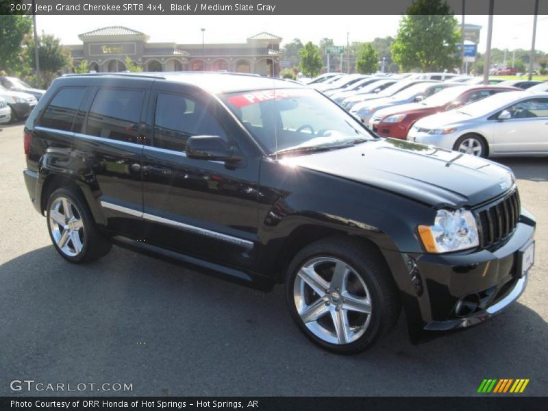 Black / Medium Slate Gray 2007 Jeep Grand Cherokee SRT8 4x4