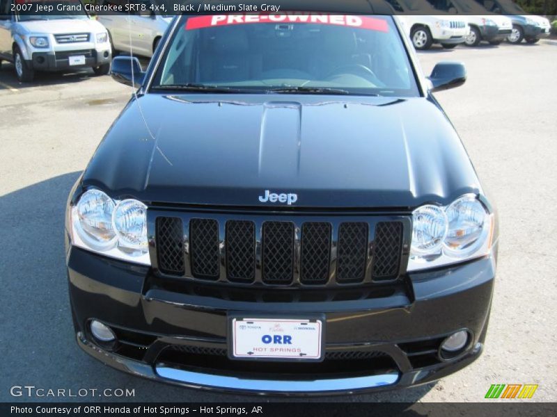Black / Medium Slate Gray 2007 Jeep Grand Cherokee SRT8 4x4