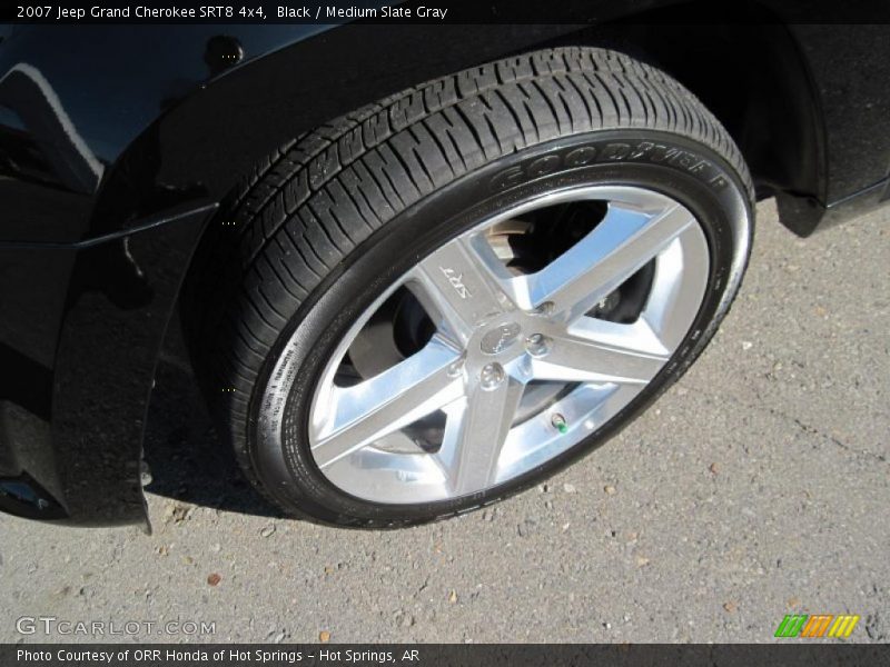Black / Medium Slate Gray 2007 Jeep Grand Cherokee SRT8 4x4