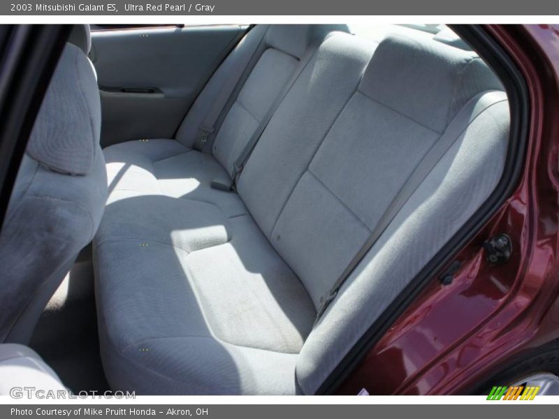Ultra Red Pearl / Gray 2003 Mitsubishi Galant ES