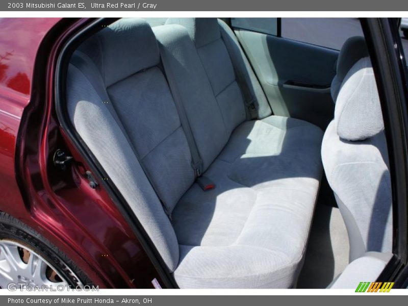 Ultra Red Pearl / Gray 2003 Mitsubishi Galant ES