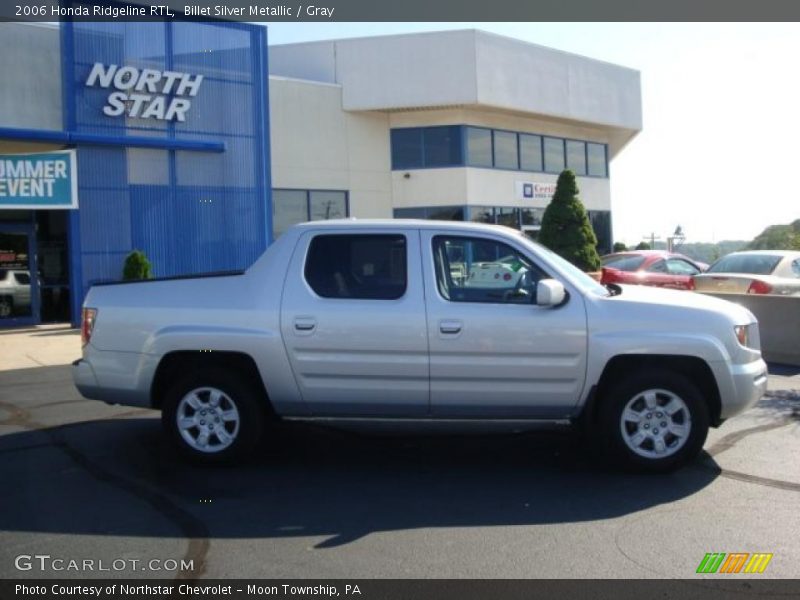 Billet Silver Metallic / Gray 2006 Honda Ridgeline RTL