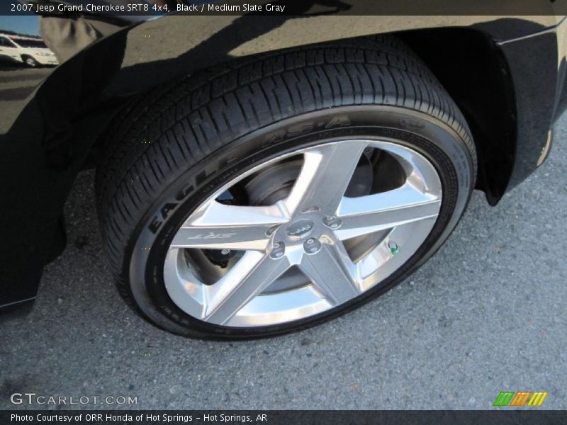 Black / Medium Slate Gray 2007 Jeep Grand Cherokee SRT8 4x4
