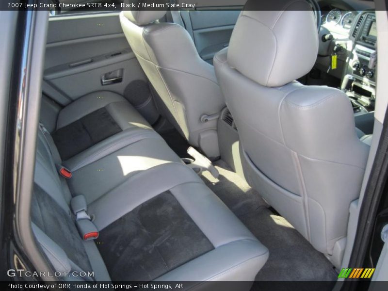 Black / Medium Slate Gray 2007 Jeep Grand Cherokee SRT8 4x4