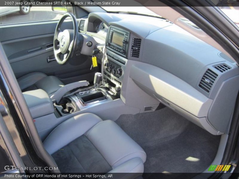 Black / Medium Slate Gray 2007 Jeep Grand Cherokee SRT8 4x4