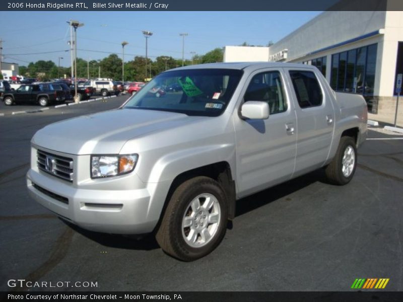 Billet Silver Metallic / Gray 2006 Honda Ridgeline RTL