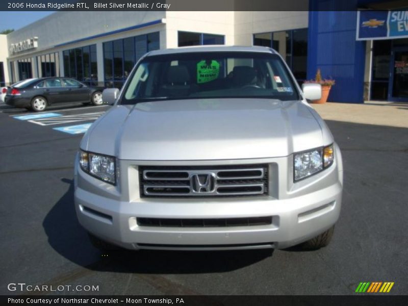Billet Silver Metallic / Gray 2006 Honda Ridgeline RTL