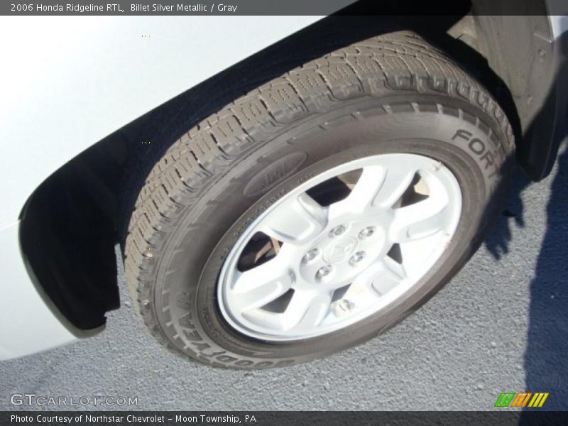 Billet Silver Metallic / Gray 2006 Honda Ridgeline RTL
