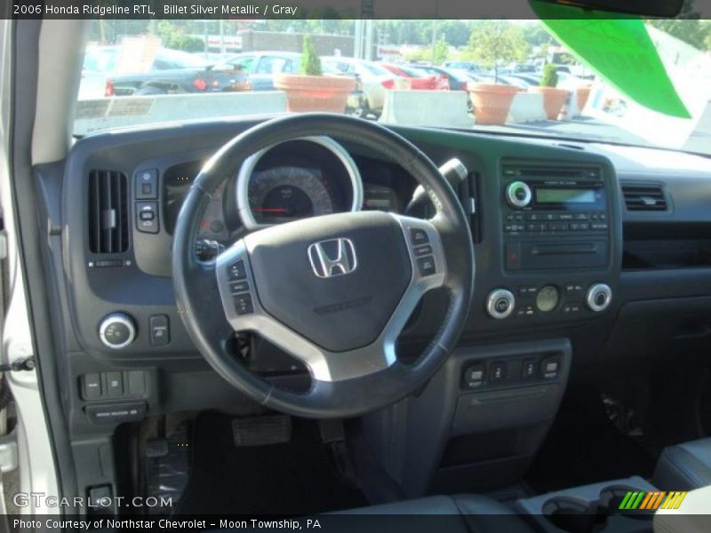 Billet Silver Metallic / Gray 2006 Honda Ridgeline RTL