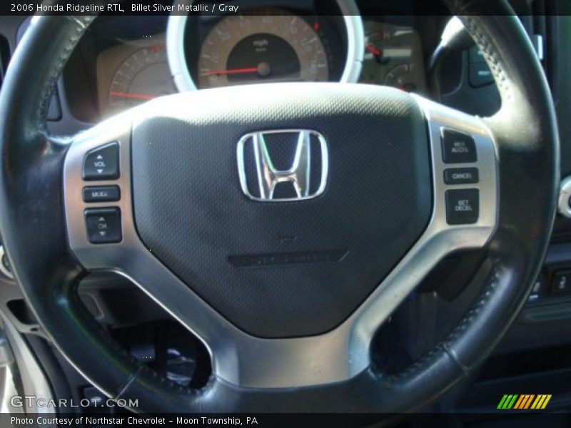 Billet Silver Metallic / Gray 2006 Honda Ridgeline RTL