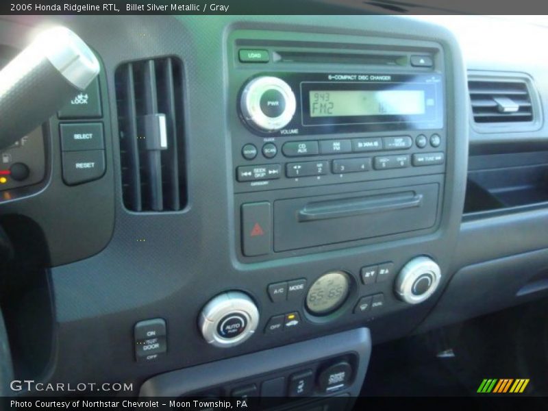Billet Silver Metallic / Gray 2006 Honda Ridgeline RTL