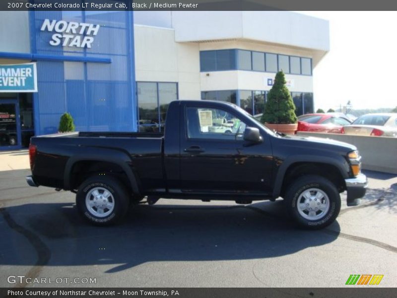 Black / Medium Pewter 2007 Chevrolet Colorado LT Regular Cab