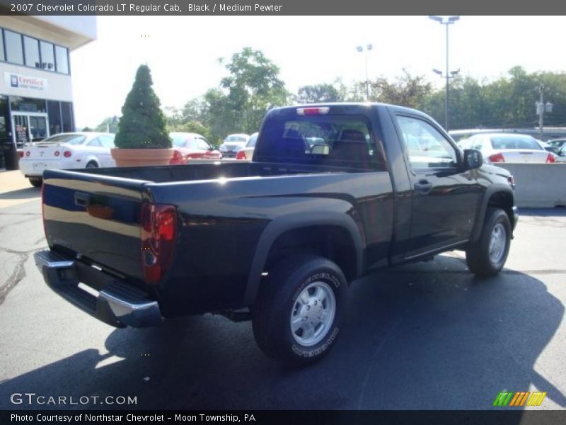 Black / Medium Pewter 2007 Chevrolet Colorado LT Regular Cab