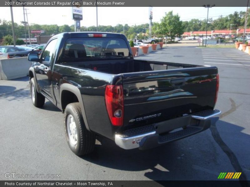 Black / Medium Pewter 2007 Chevrolet Colorado LT Regular Cab