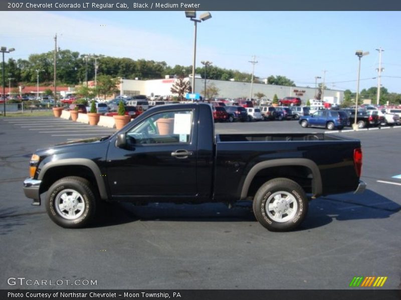 Black / Medium Pewter 2007 Chevrolet Colorado LT Regular Cab