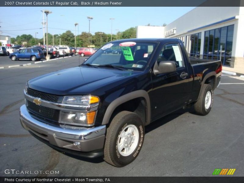 Black / Medium Pewter 2007 Chevrolet Colorado LT Regular Cab