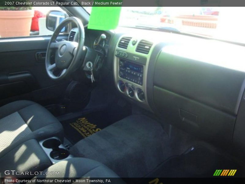 Black / Medium Pewter 2007 Chevrolet Colorado LT Regular Cab