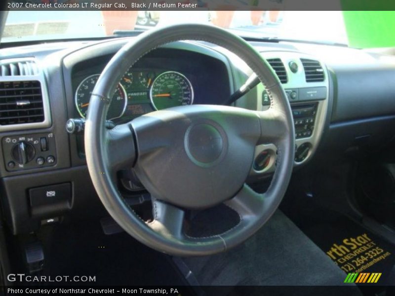 Black / Medium Pewter 2007 Chevrolet Colorado LT Regular Cab