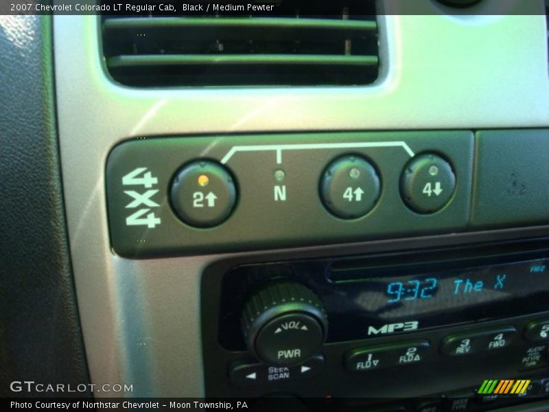 Black / Medium Pewter 2007 Chevrolet Colorado LT Regular Cab
