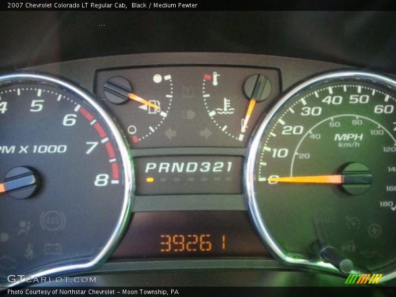 Black / Medium Pewter 2007 Chevrolet Colorado LT Regular Cab