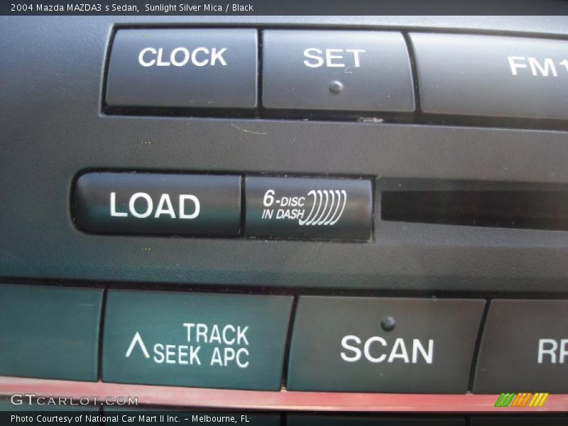 Sunlight Silver Mica / Black 2004 Mazda MAZDA3 s Sedan
