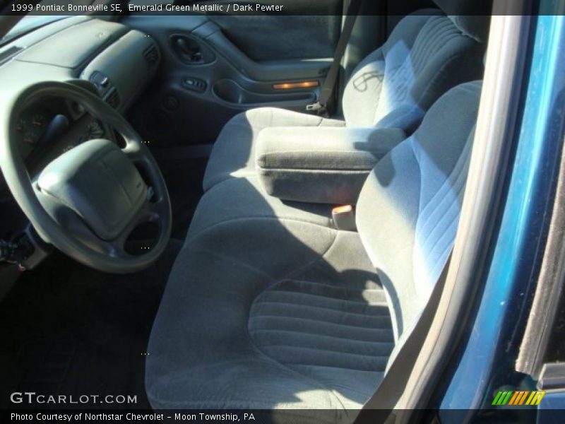 Emerald Green Metallic / Dark Pewter 1999 Pontiac Bonneville SE