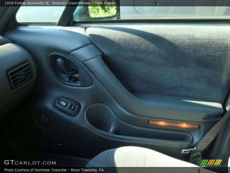 Emerald Green Metallic / Dark Pewter 1999 Pontiac Bonneville SE