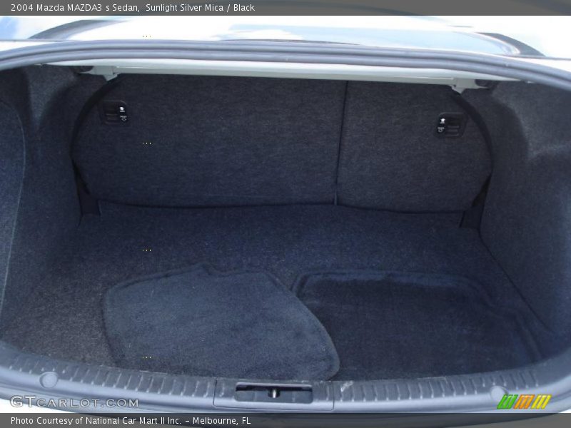 Sunlight Silver Mica / Black 2004 Mazda MAZDA3 s Sedan