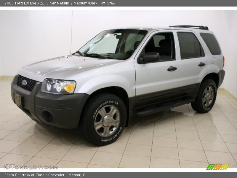Silver Metallic / Medium/Dark Flint Grey 2005 Ford Escape XLS
