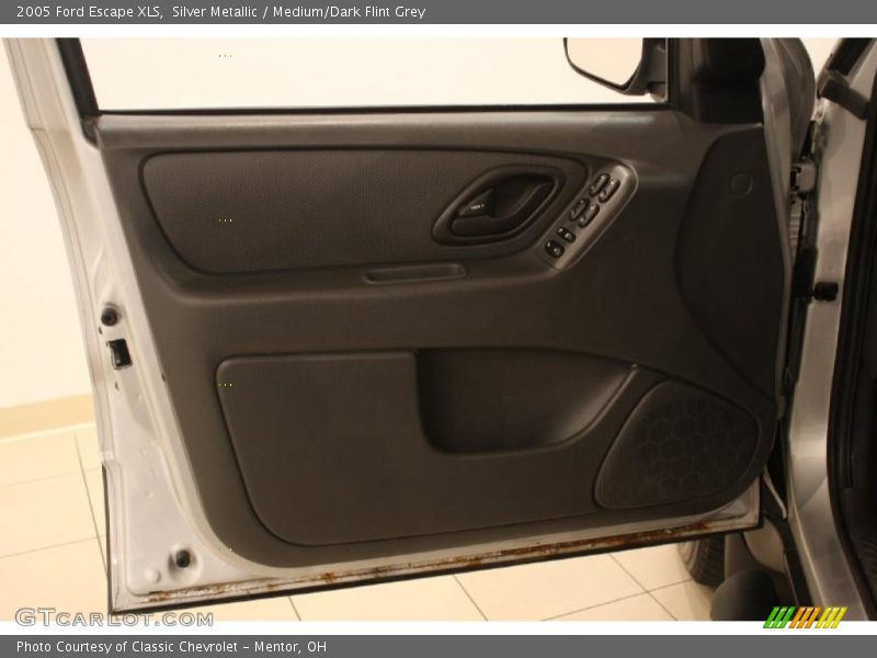 Silver Metallic / Medium/Dark Flint Grey 2005 Ford Escape XLS