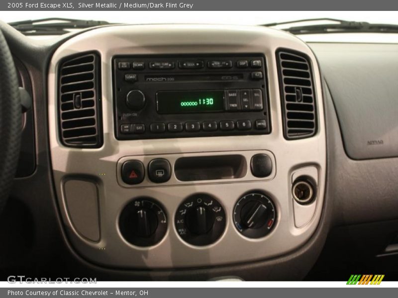 Silver Metallic / Medium/Dark Flint Grey 2005 Ford Escape XLS