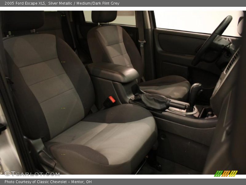Silver Metallic / Medium/Dark Flint Grey 2005 Ford Escape XLS
