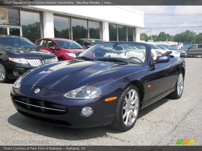 Bay Blue Metallic / Ivory 2006 Jaguar XK XK8 Victory Edition Convertible