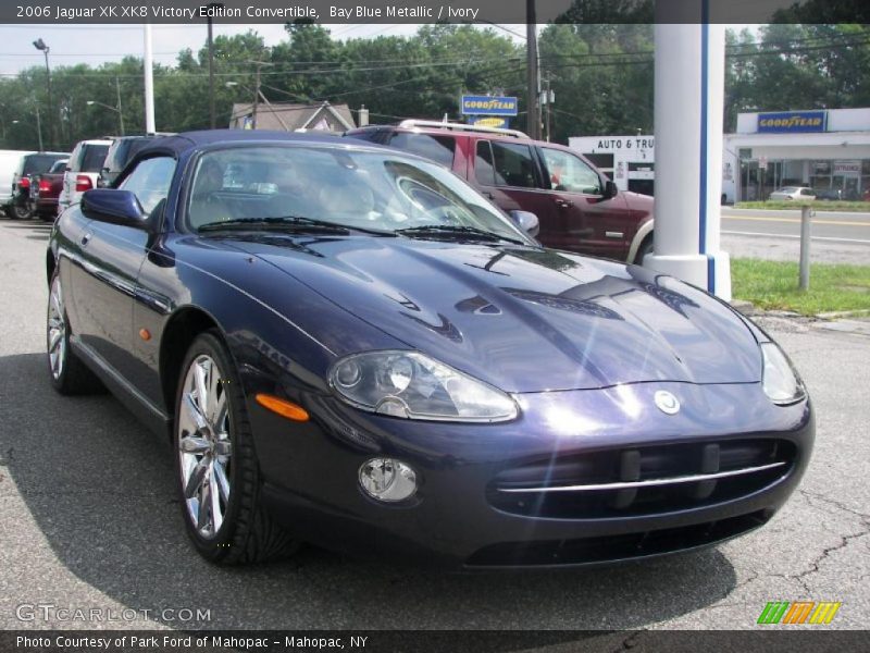 Bay Blue Metallic / Ivory 2006 Jaguar XK XK8 Victory Edition Convertible