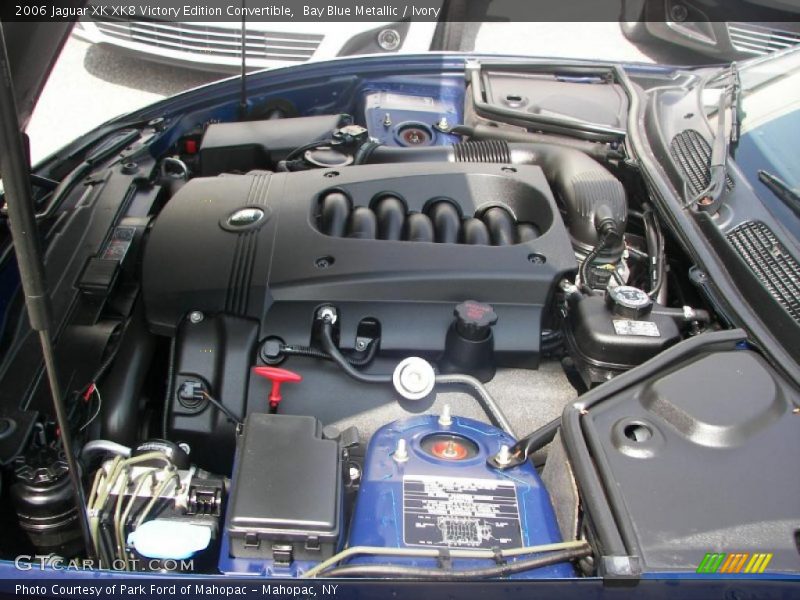 Bay Blue Metallic / Ivory 2006 Jaguar XK XK8 Victory Edition Convertible