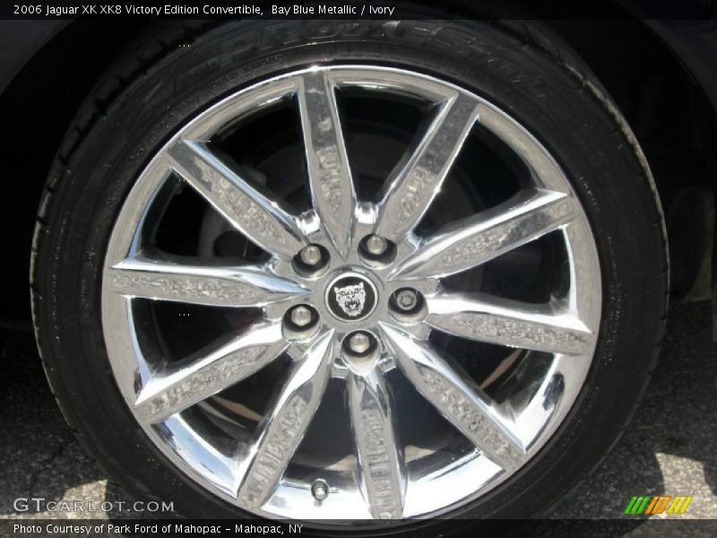 Bay Blue Metallic / Ivory 2006 Jaguar XK XK8 Victory Edition Convertible