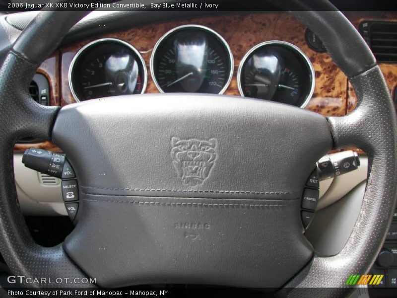 Bay Blue Metallic / Ivory 2006 Jaguar XK XK8 Victory Edition Convertible