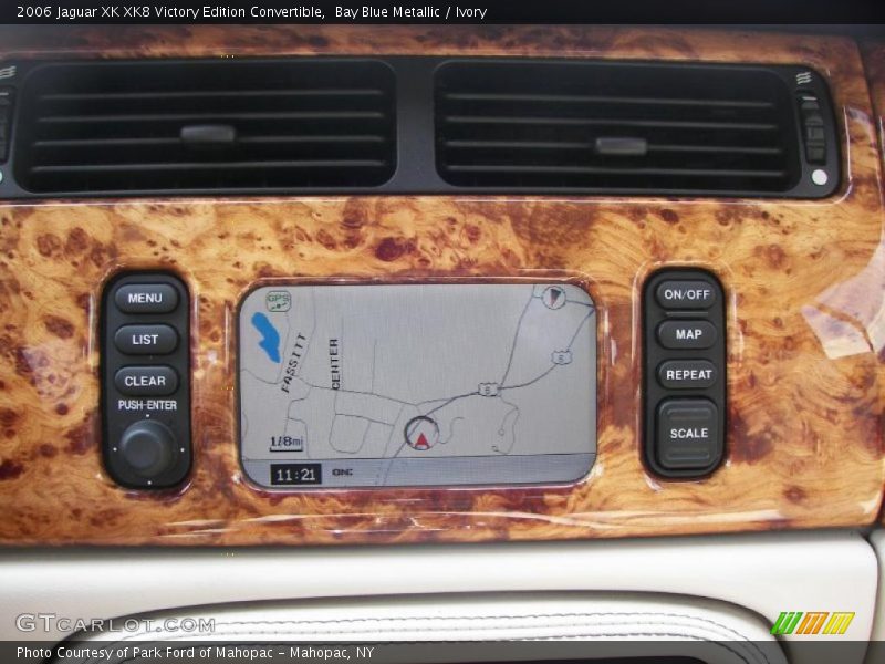 Bay Blue Metallic / Ivory 2006 Jaguar XK XK8 Victory Edition Convertible