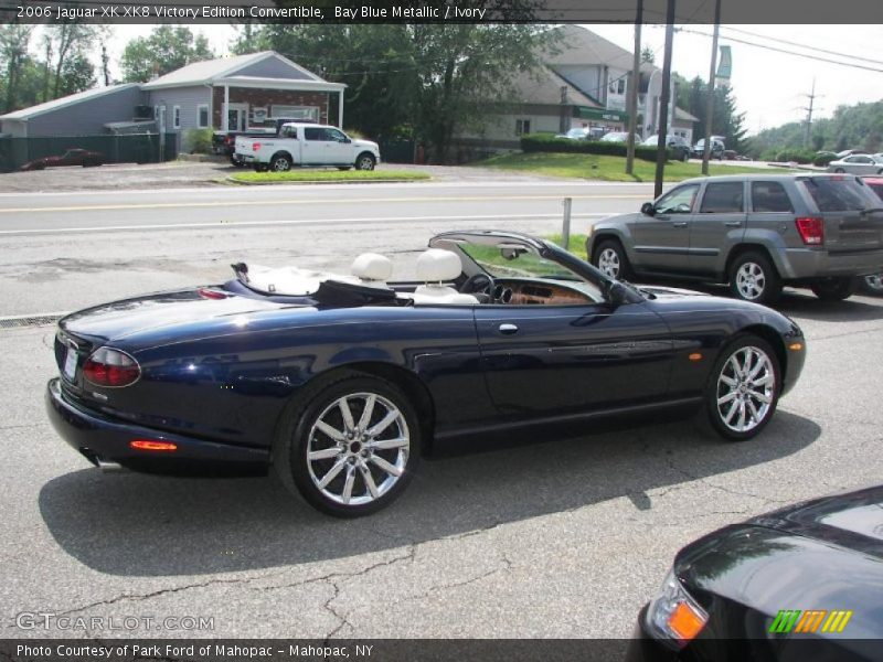 Bay Blue Metallic / Ivory 2006 Jaguar XK XK8 Victory Edition Convertible