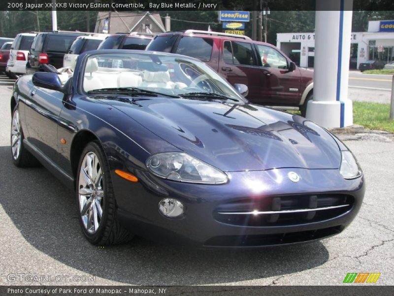 Bay Blue Metallic / Ivory 2006 Jaguar XK XK8 Victory Edition Convertible