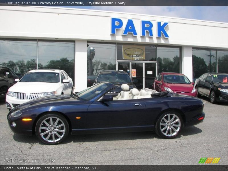 Bay Blue Metallic / Ivory 2006 Jaguar XK XK8 Victory Edition Convertible
