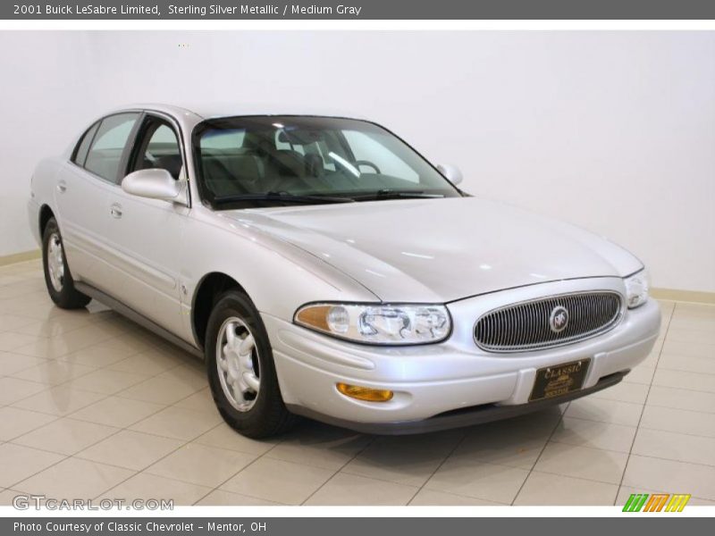 Sterling Silver Metallic / Medium Gray 2001 Buick LeSabre Limited